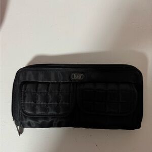 Lug Men's Black Quilted Wallet